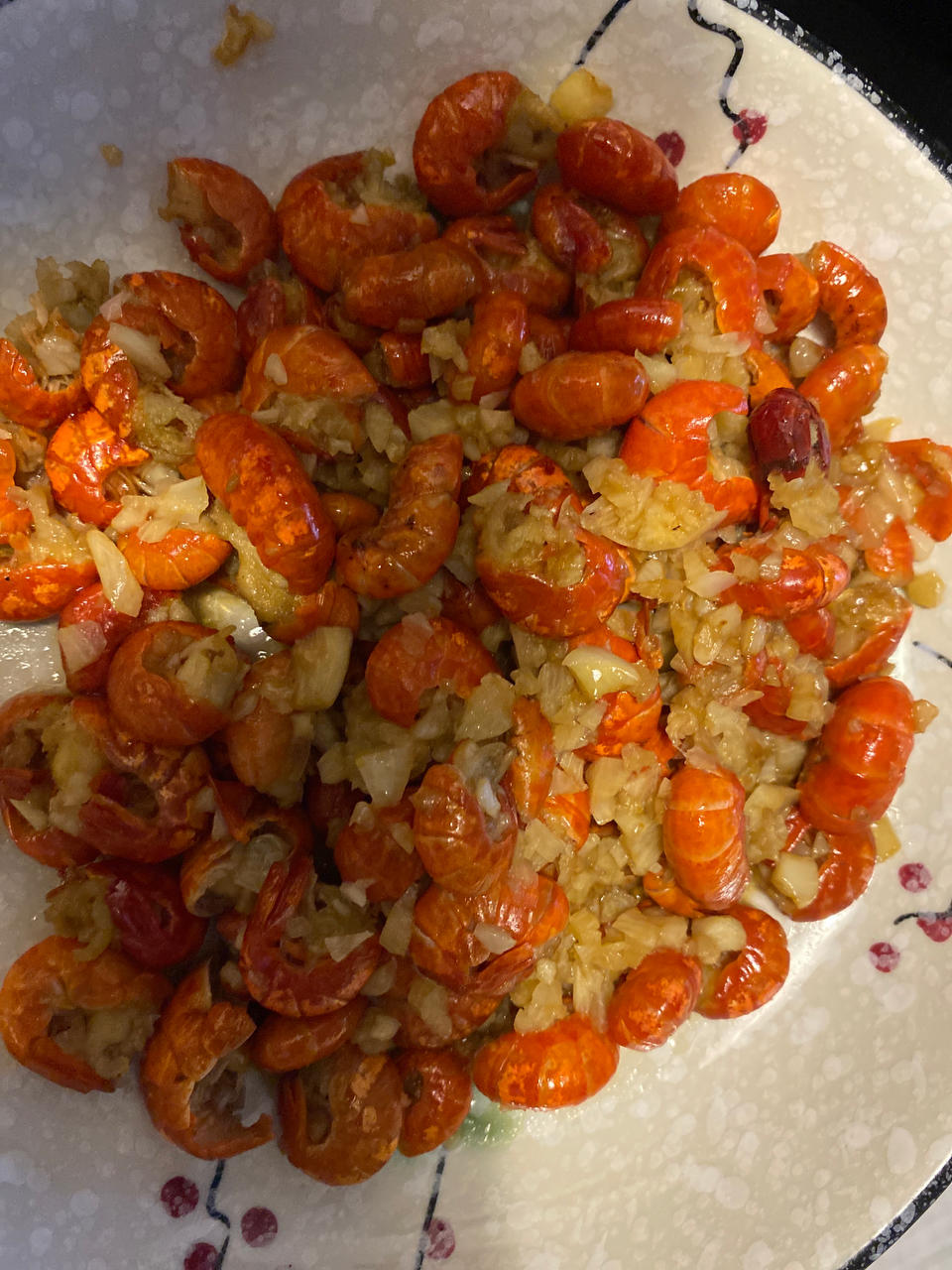 简简单单の蒜蓉炒虾尾🦐