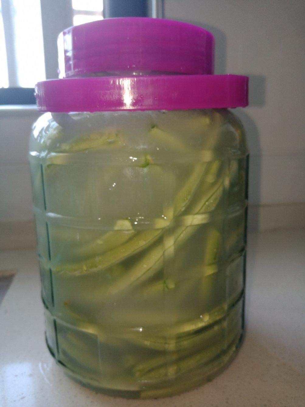 自制酸豆角（史上最简单三天完成）