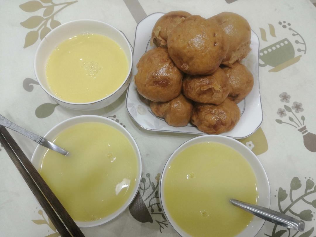 有着面包口感的红糖馒头（一次发酵）