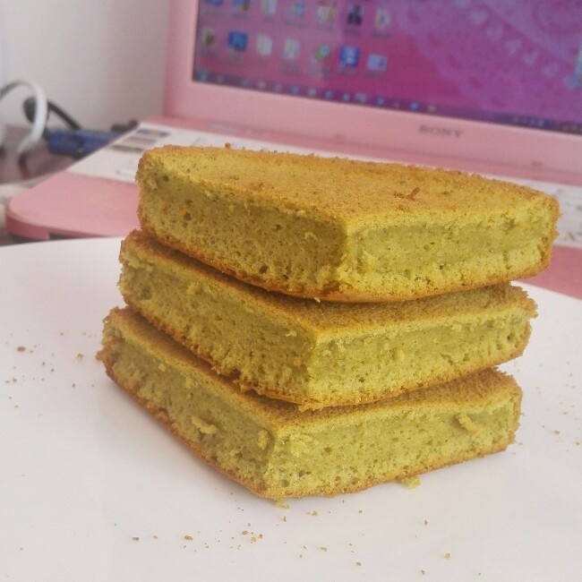 抹茶戚风蛋糕