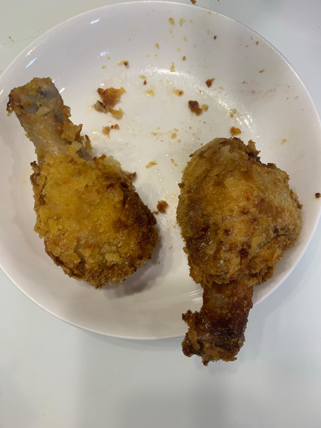 直击KFC脆皮鸡腿