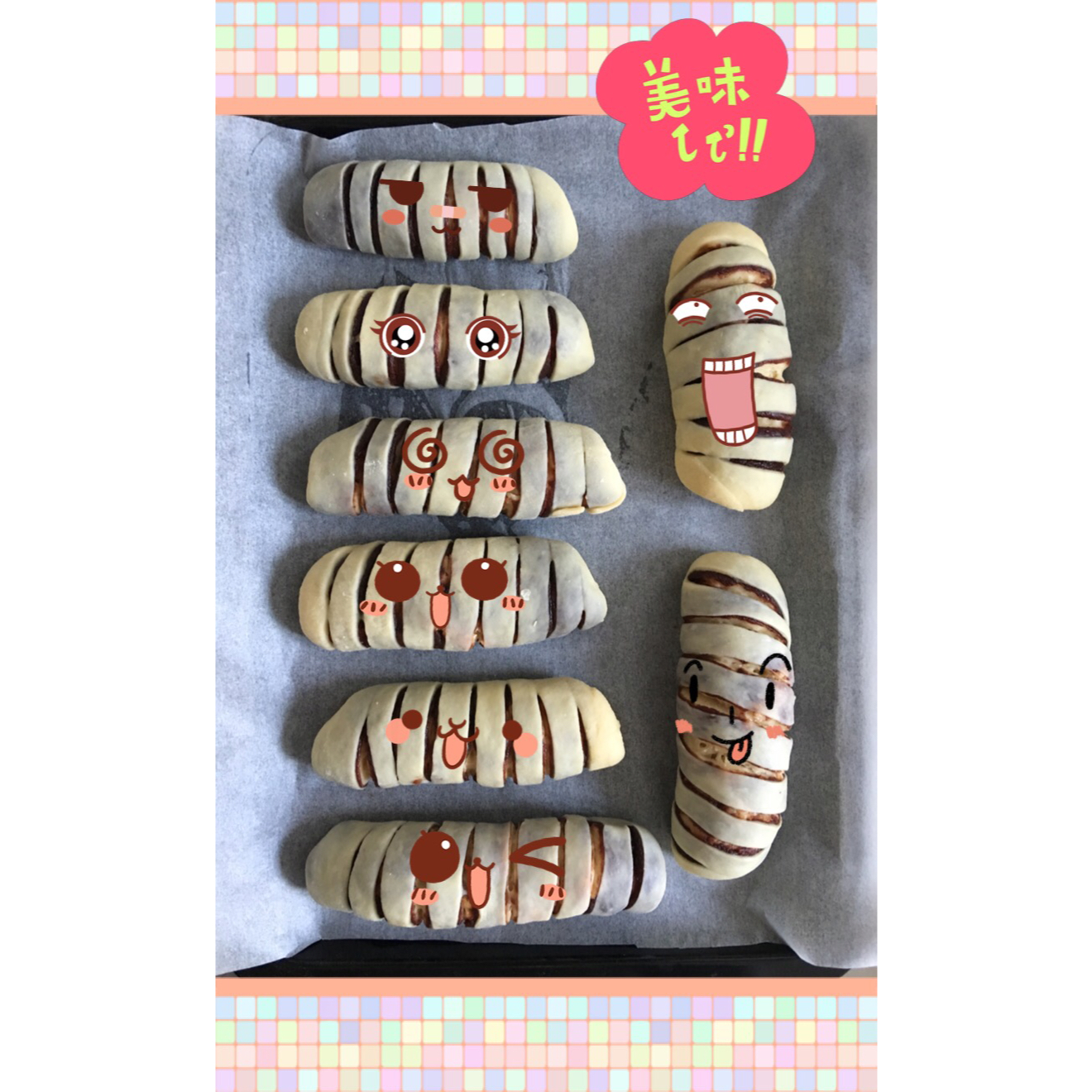 红豆沙面包卷——好吃得不得了#皮黑森林#