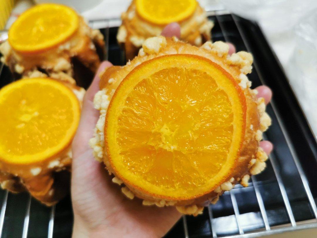 香橙🍊卡仕达八角星面包