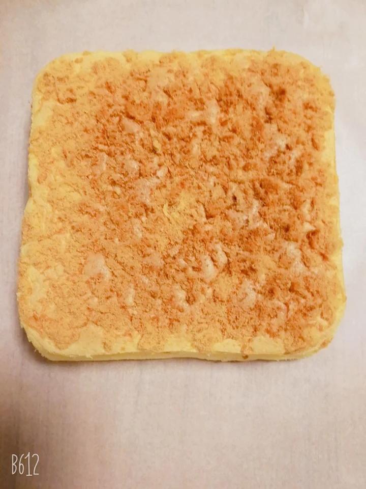 肉松芝士味古早蛋糕