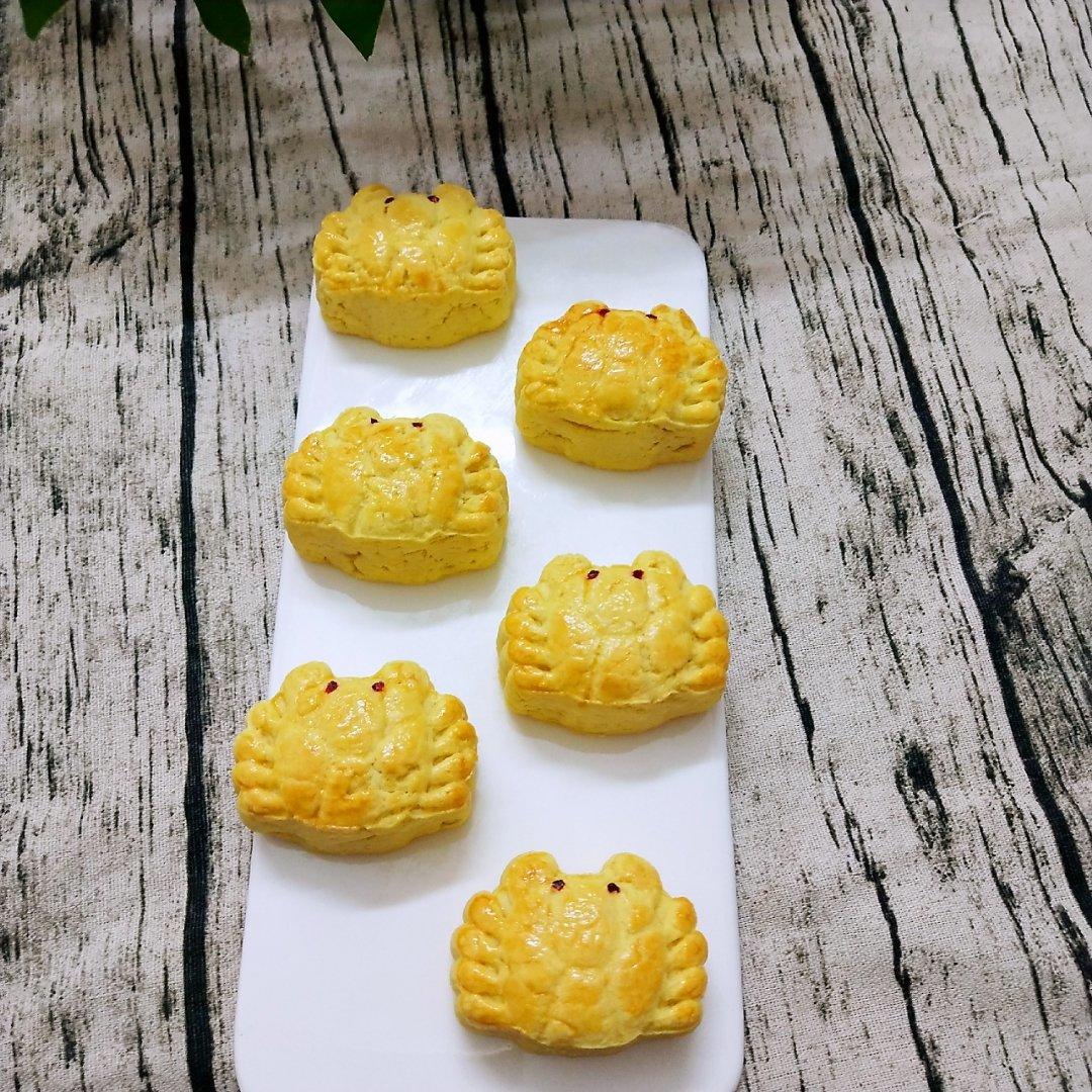 酥皮奶黄月饼