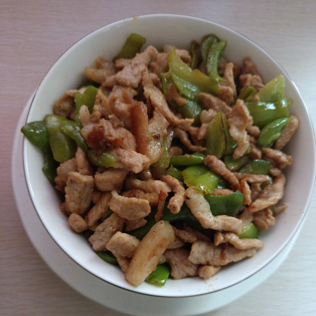 ‼️好吃到舔盘的青椒肉丝盖浇饭