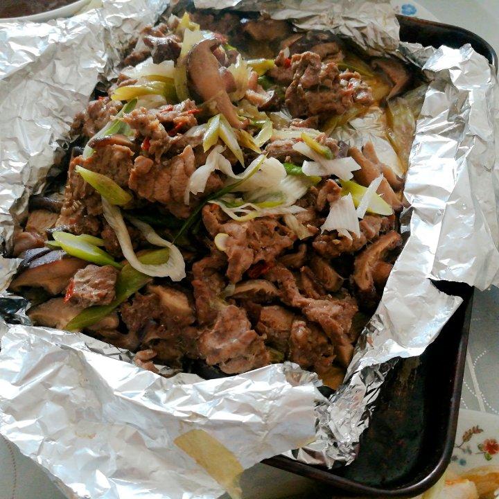 房阿姨做的锡纸牛肉