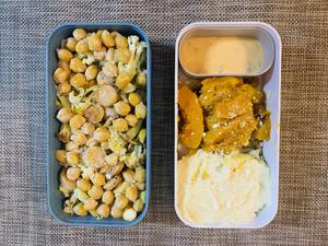 沙拉午餐减脂便当一个月不重样 上班族 快手午餐 健康减肥的做法 步骤3