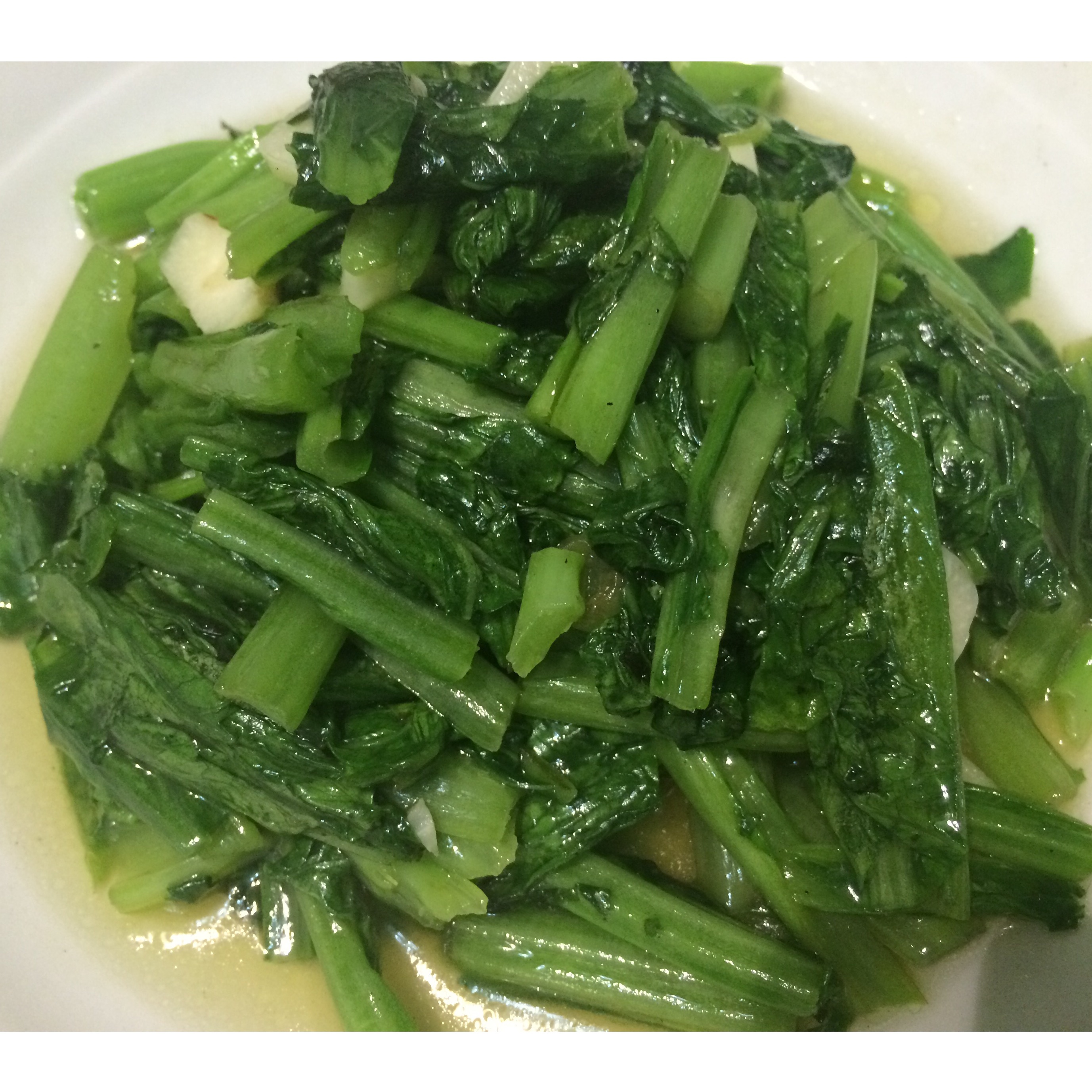 哲学猪521做的清炒春菜