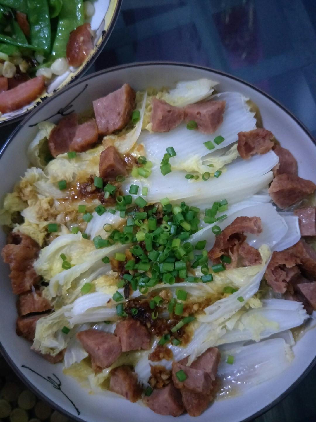 蒜蓉粉丝蒸娃娃菜