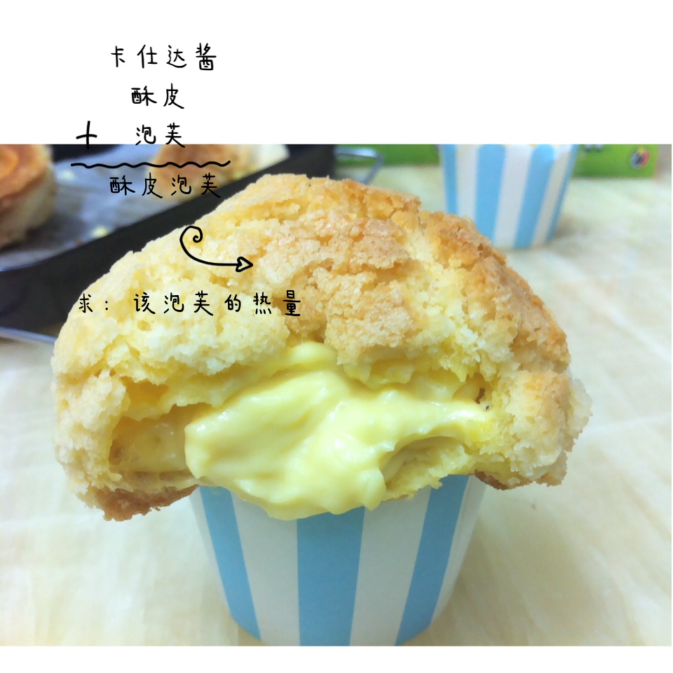十分美味的酥皮泡芙