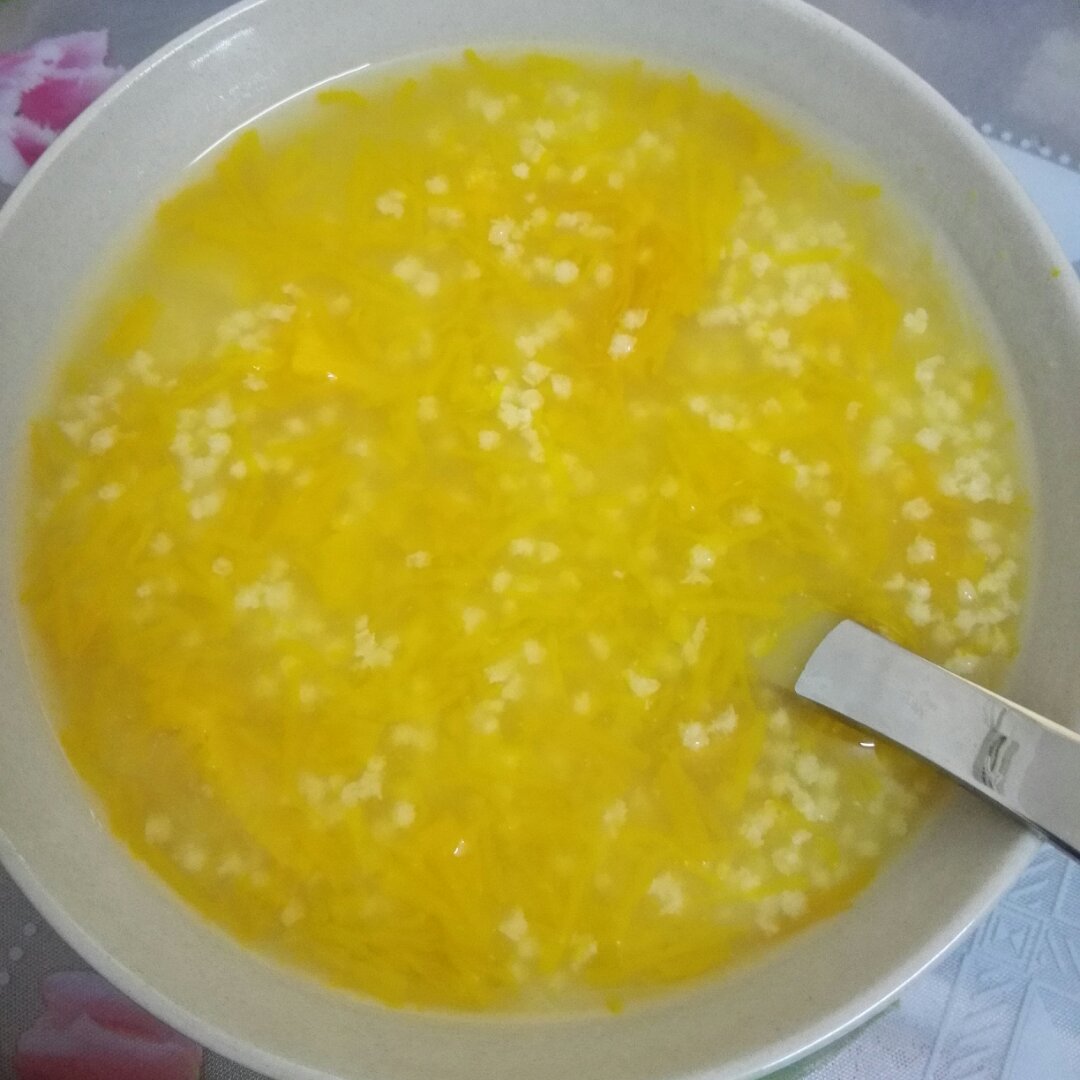 南瓜小米粥