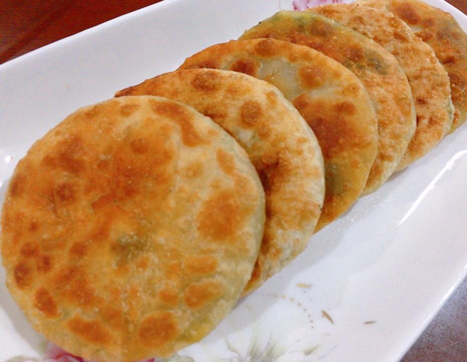 薄皮韭菜饼