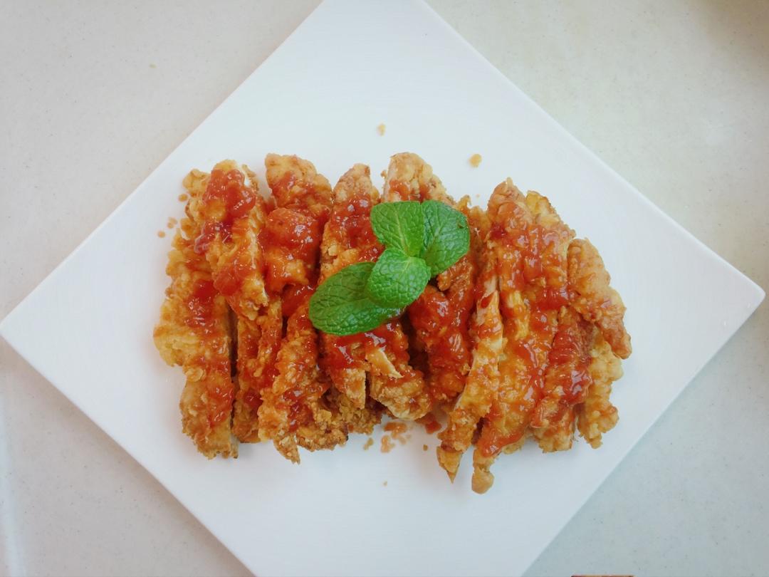 不用炸鸡粉也可以炸出酥脆炸鸡腿