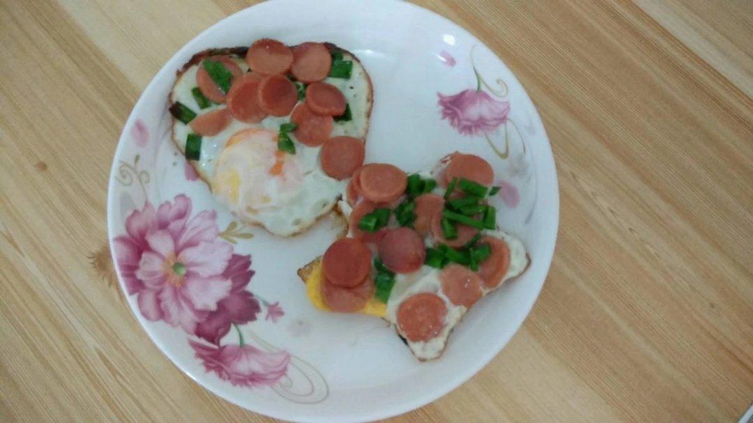 彩椒圈太阳花煎蛋