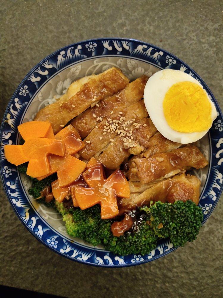 照烧鸡腿饭