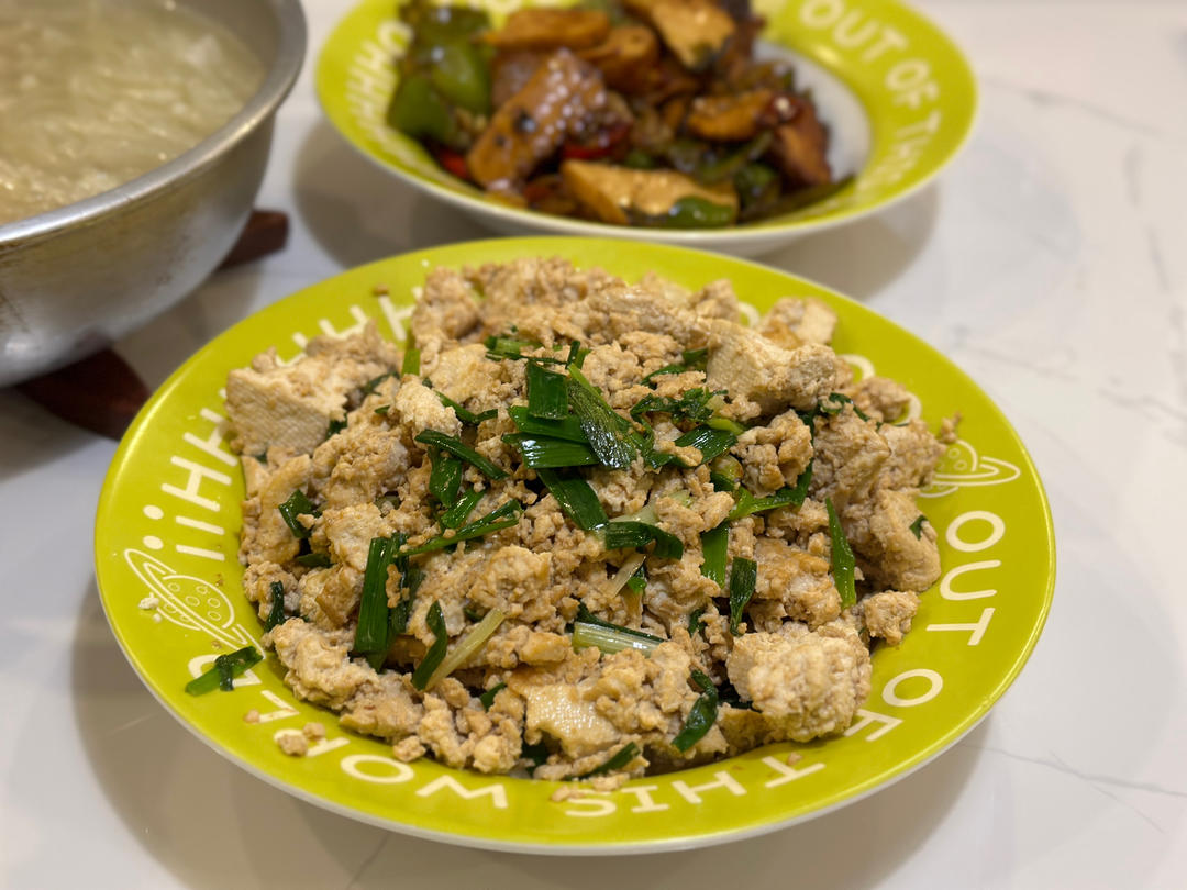 小葱拌豆腐