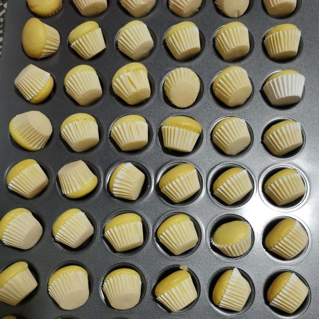 视频👶一口一个｜超可爱｜原味｜mini宝宝小蛋糕｜48连24连通用