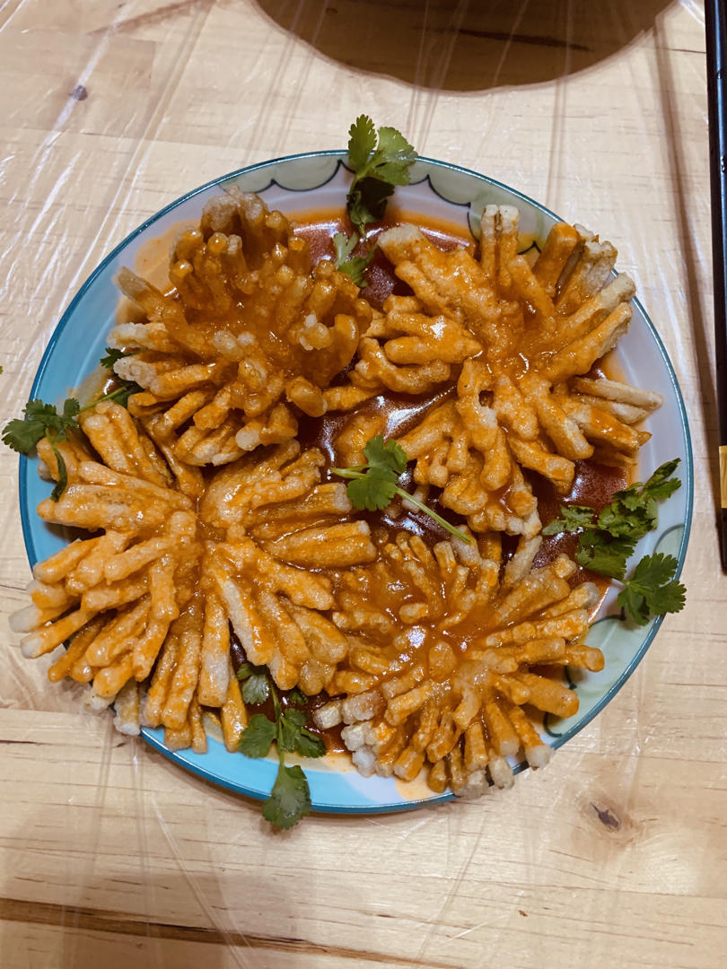 年夜饭菜谱（花开富贵）