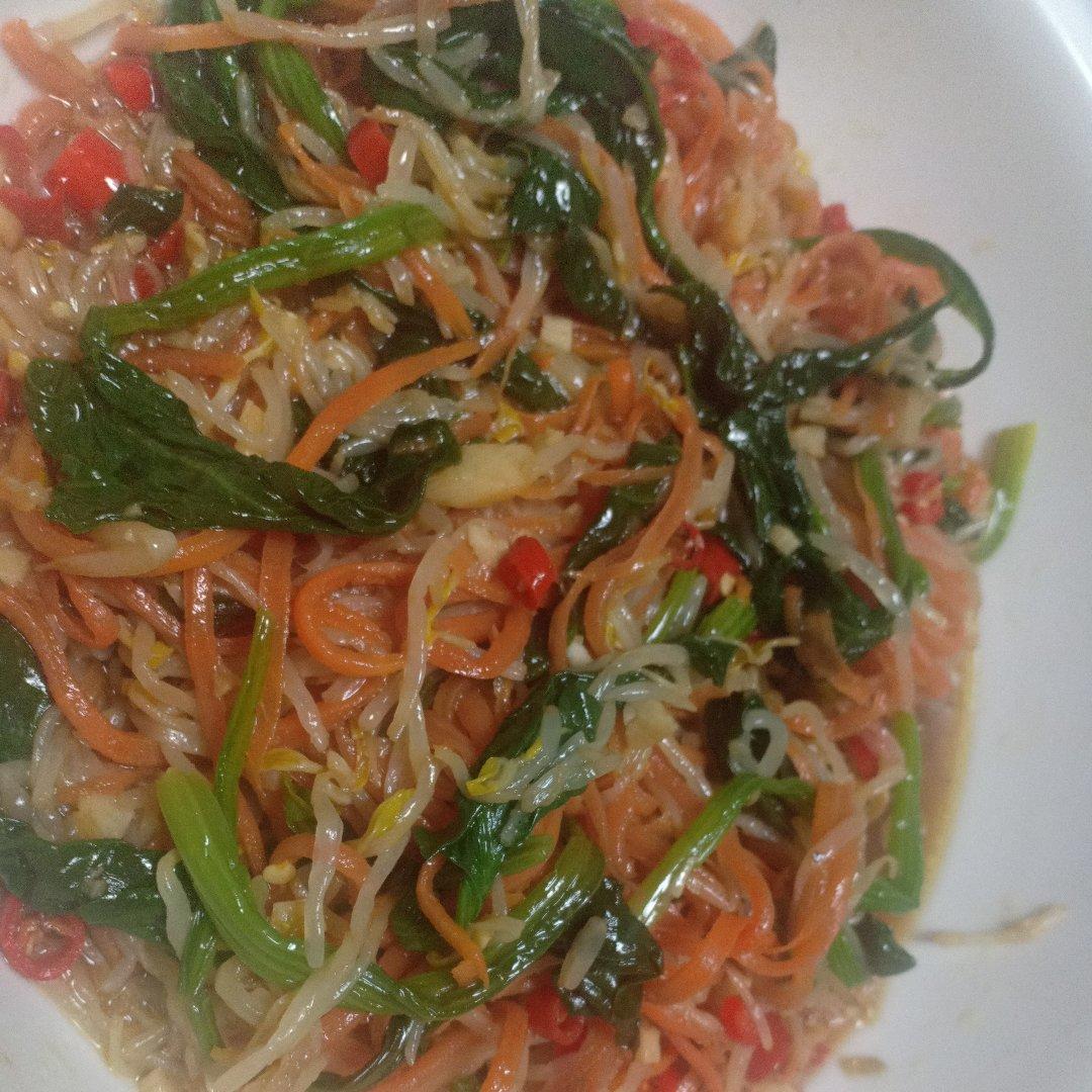 凉拌豆芽