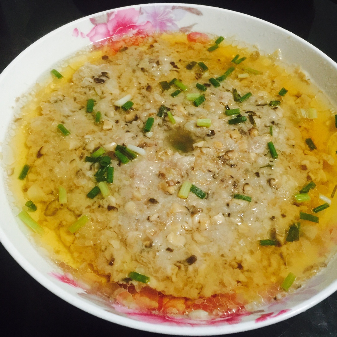 香菇蒸肉饼