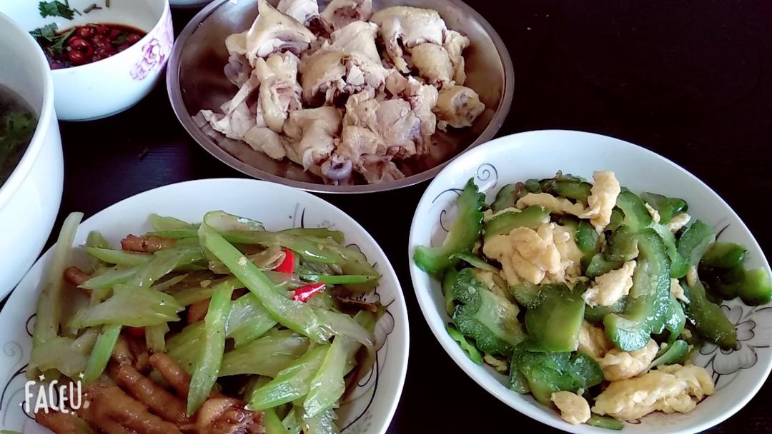 苦瓜炒蛋（清火菜）