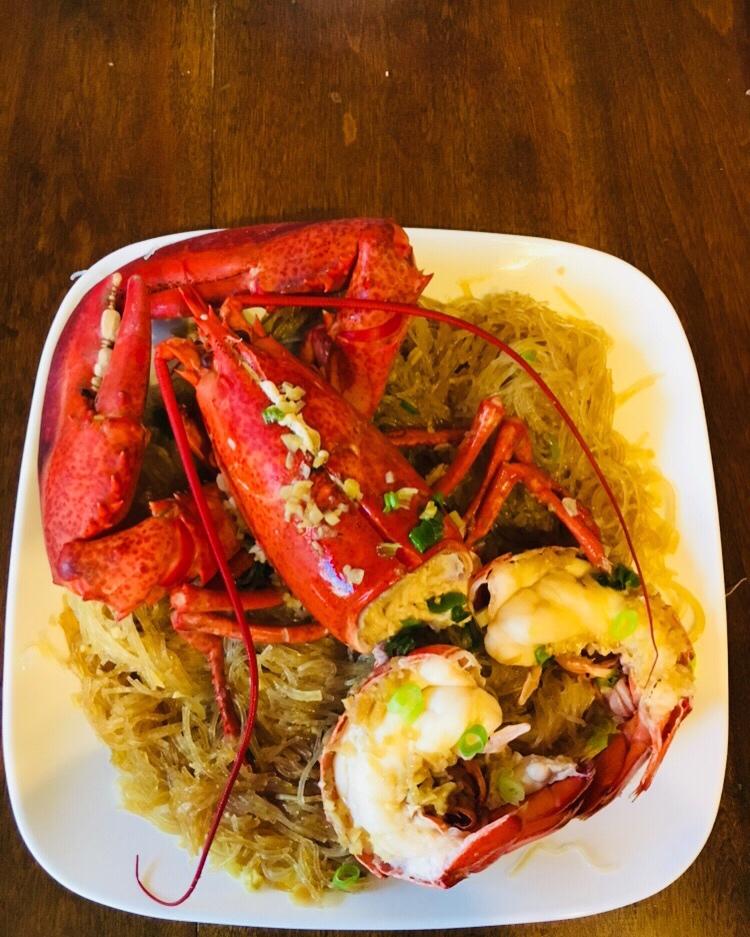 蒜蓉龙虾蒸粉丝