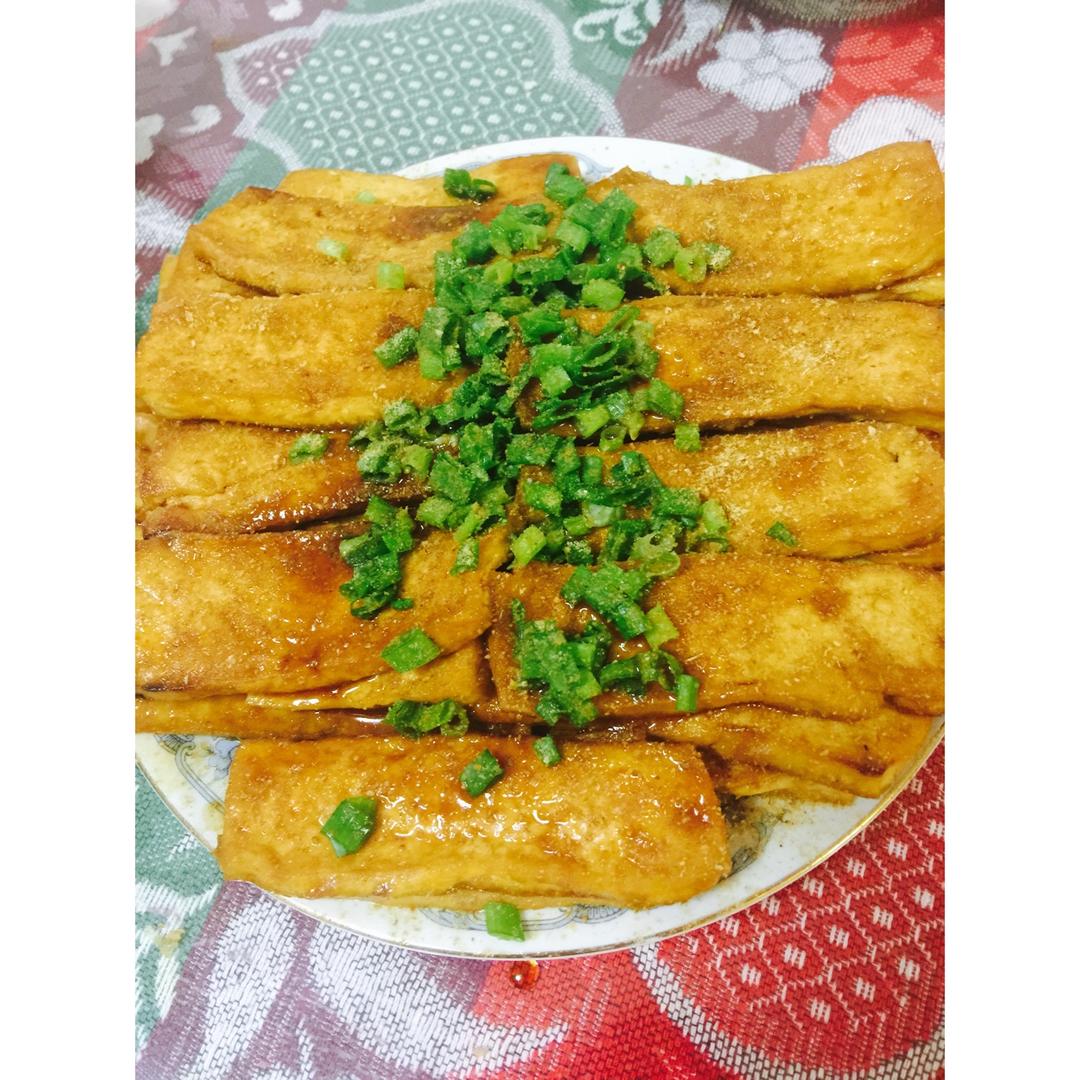 蚝油煎豆腐