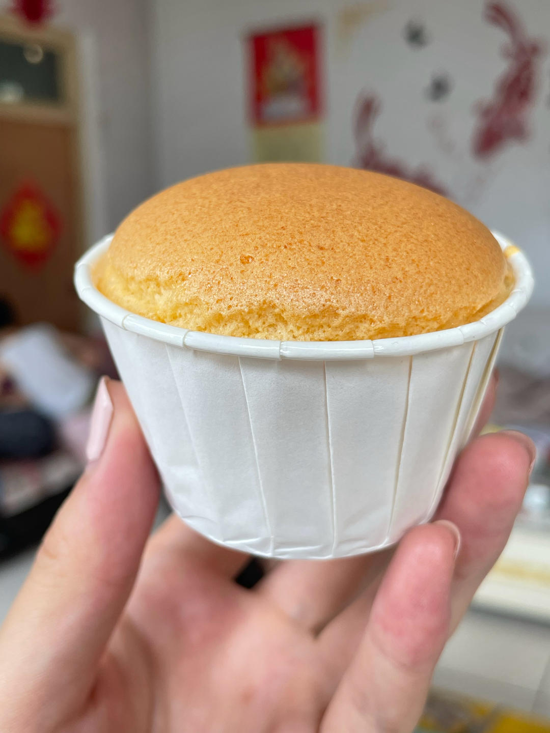 戚风纸杯蛋糕（不开裂、不塌陷）
