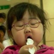 蓝妹妹体重稳步上升中