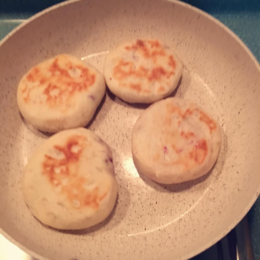 紫薯饼（无油）