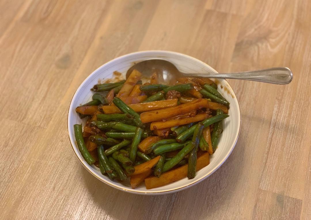 刀豆烧土豆（家常版）