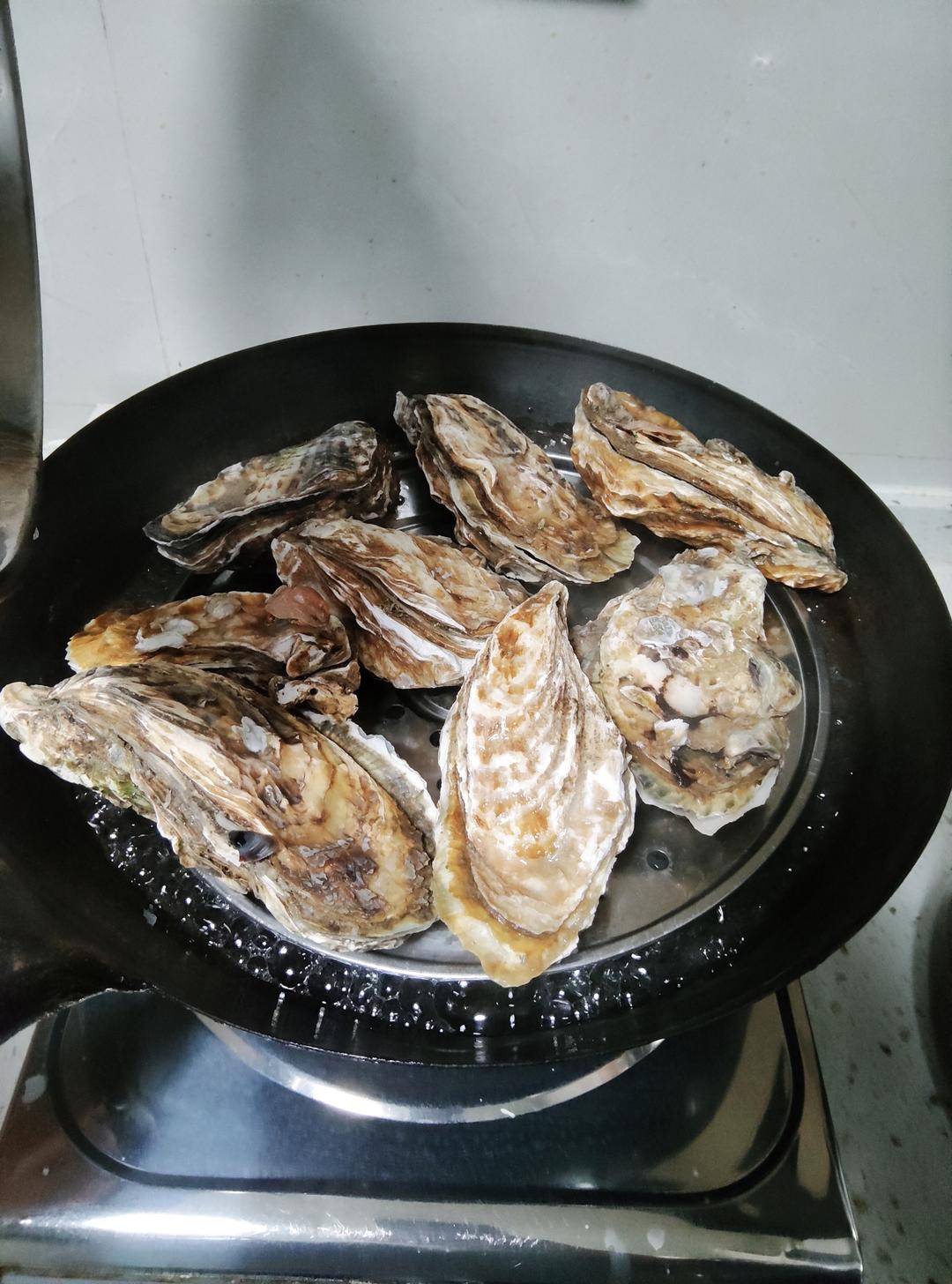 （3分钟）清蒸生蚝