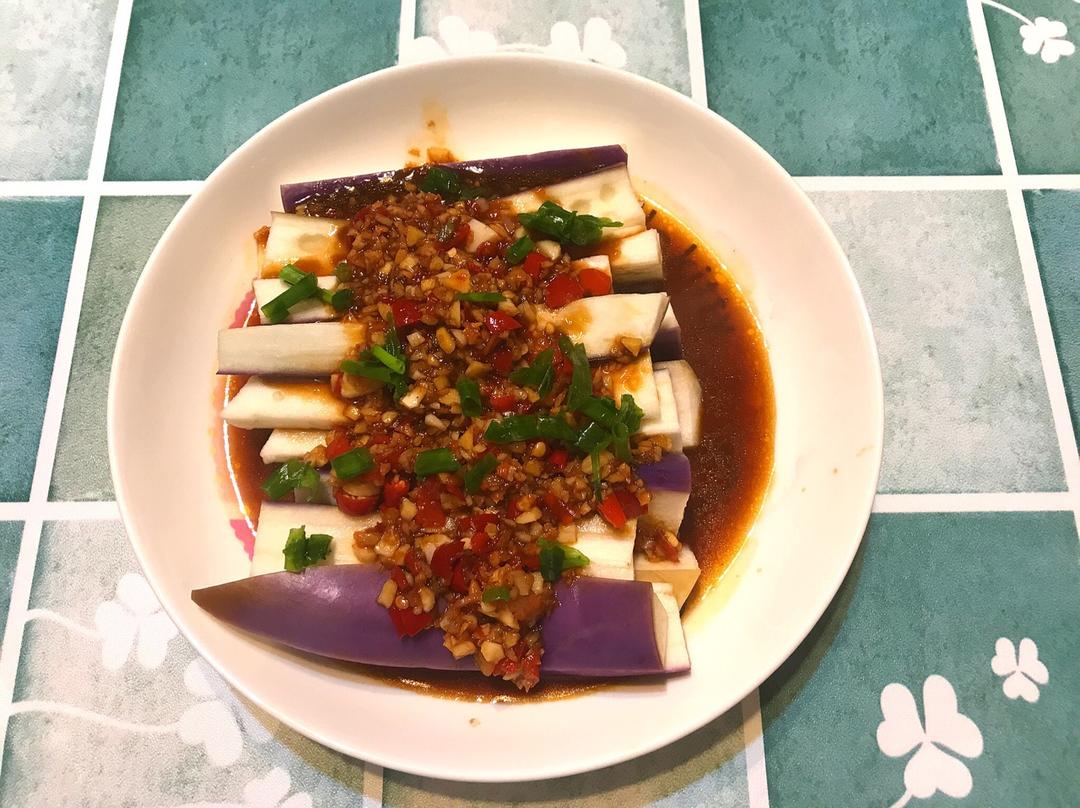 豉汁蒸茄条