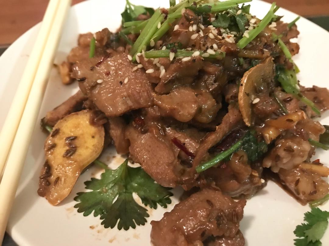 孜然羊肉