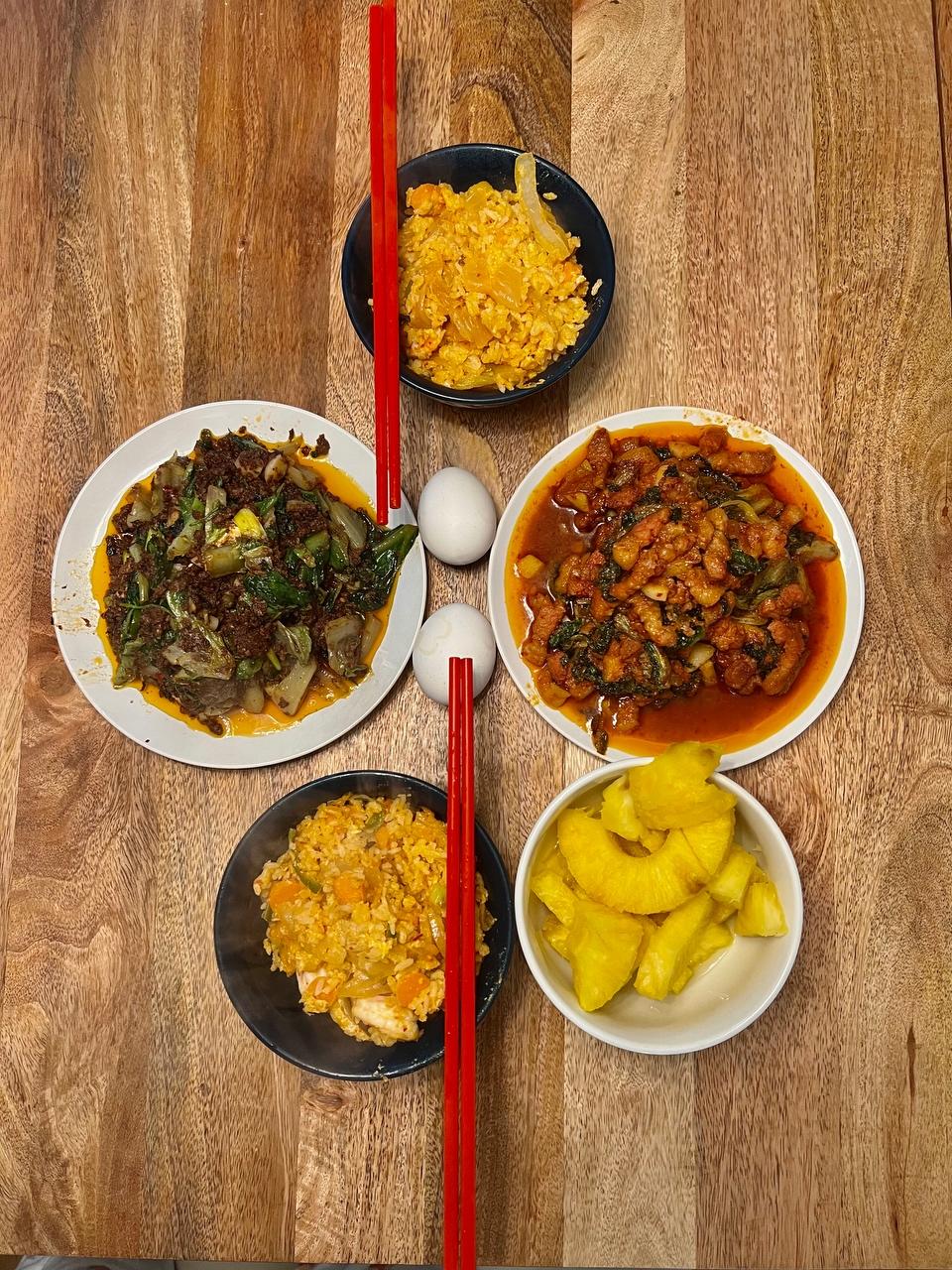 15分钟居家办公快手菜（一荤一素一主食一甜品）（含半成品预制）