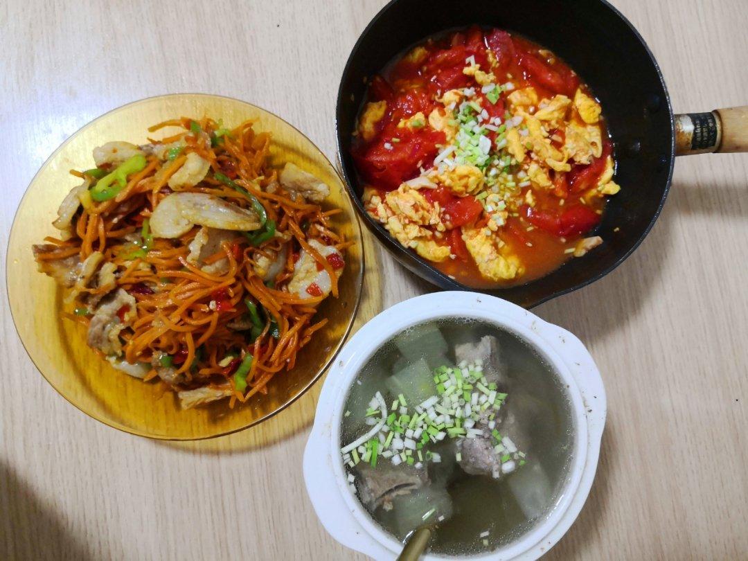 带崽做饭，也要吃好