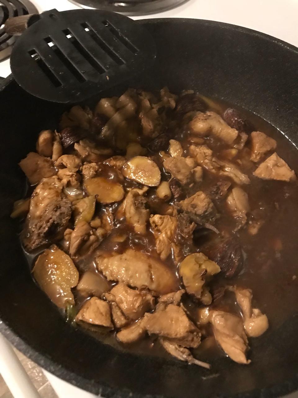 栗子炖鸡