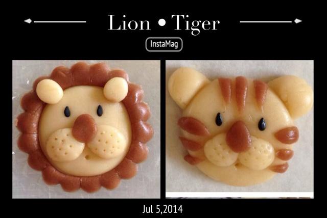 狮子 • 老虎 塑形小饼干