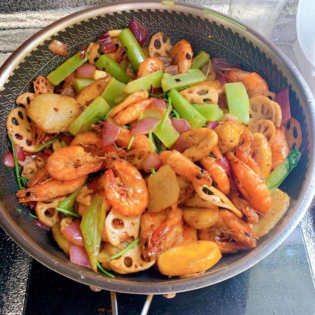 干锅虾虾（最详细的图文解说）