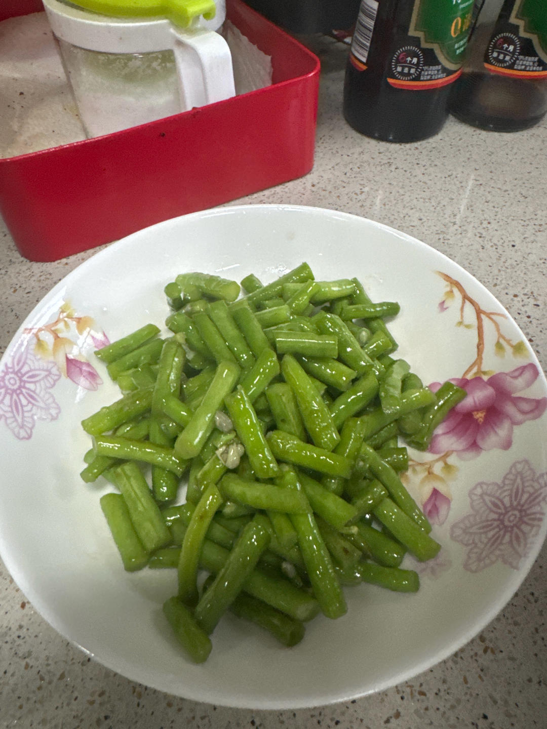 江西菜豆角茄子炒豆豉的做法 步骤4