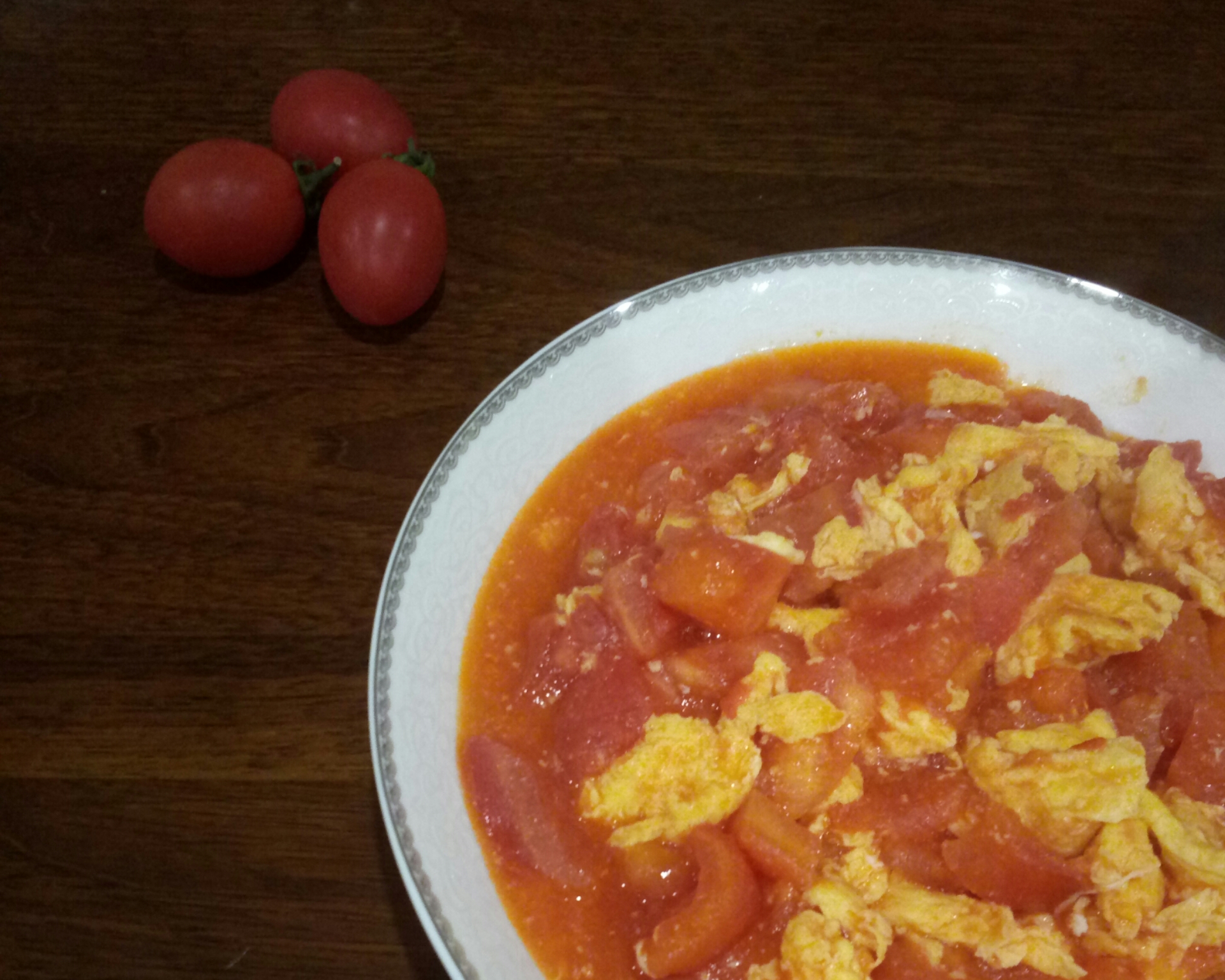 家的日常之国民快手菜番茄炒蛋的做法