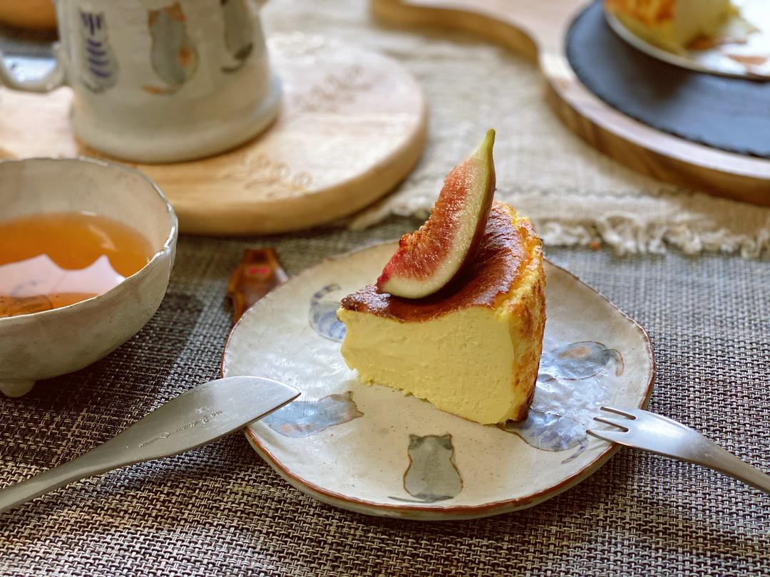 破壁机版低卡巴斯克蛋糕的做法