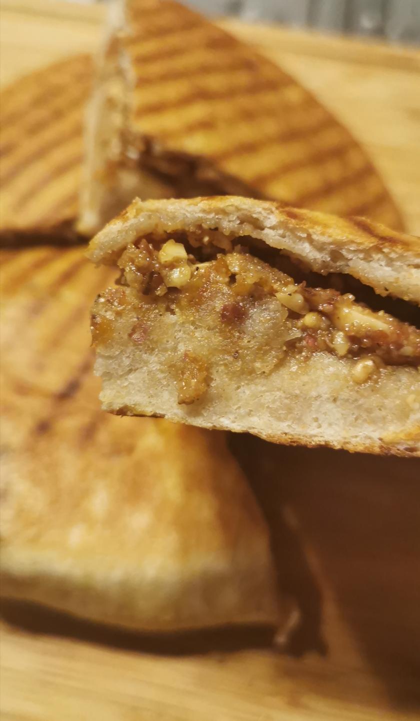 芝麻全麦馅饼的做法