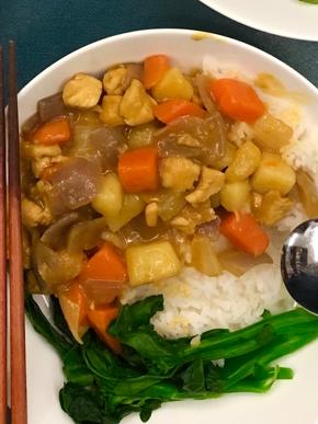 咖喱鸡肉饭