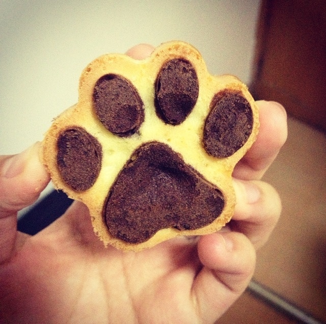 猫爪原味玛德琳蛋糕