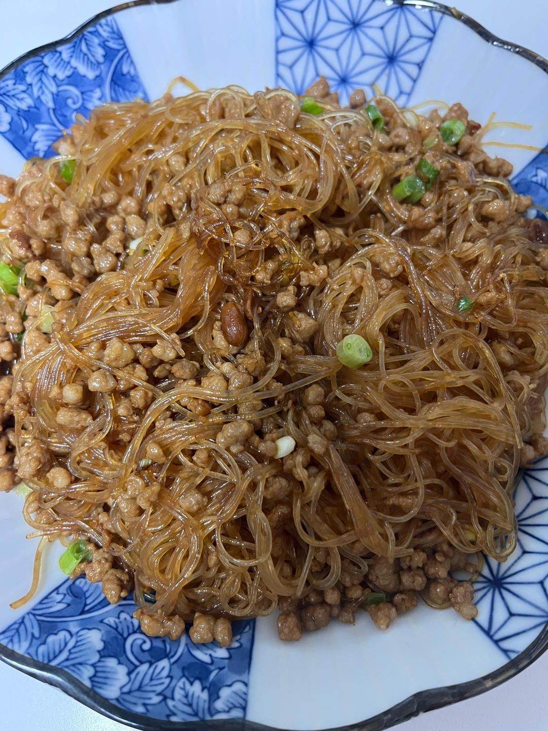 肉末粉丝煲（蚂蚁上树，干捞粉丝煲）