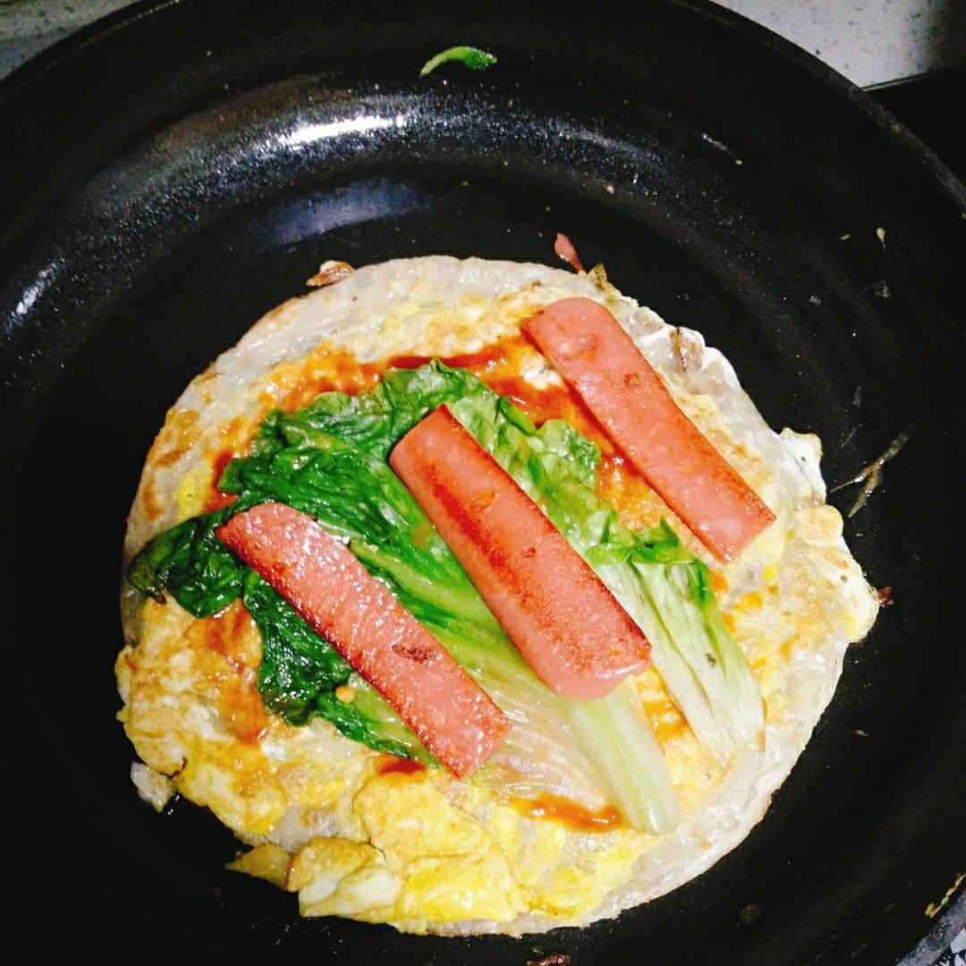 三分钟就可以做好孩子的早餐（手抓饼）