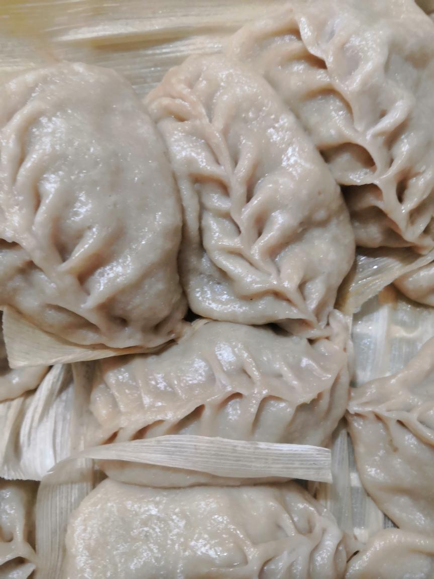 芹菜虾仁汤面包