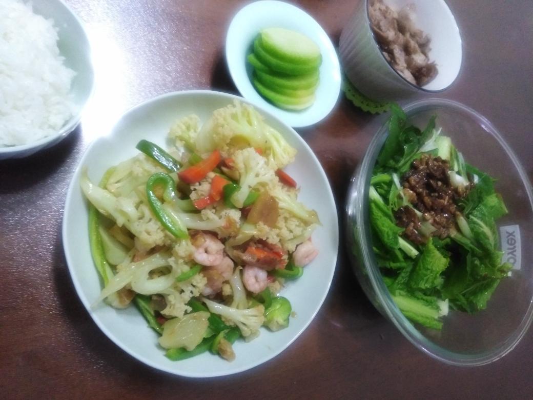干锅有机花菜